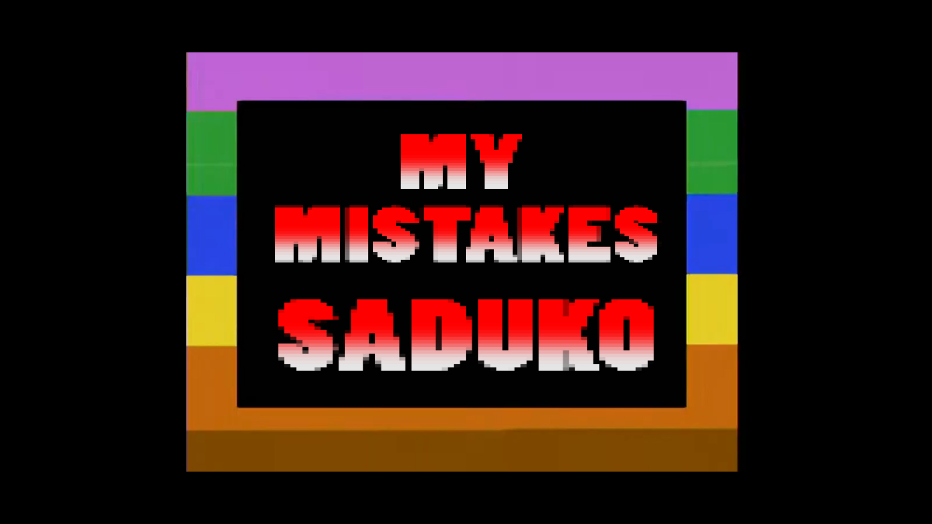 SaduKo - My Mistakes_Cover